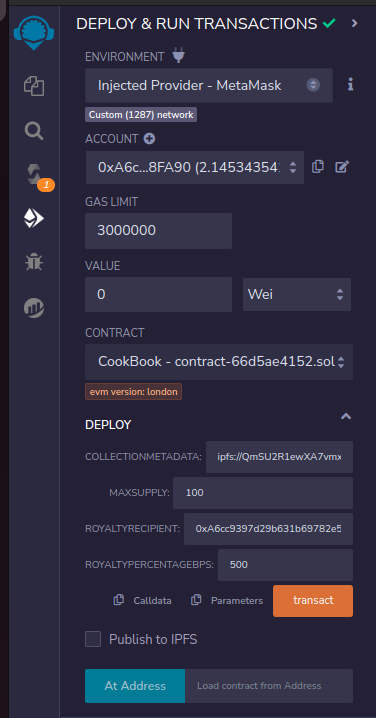 Wizard Configuration