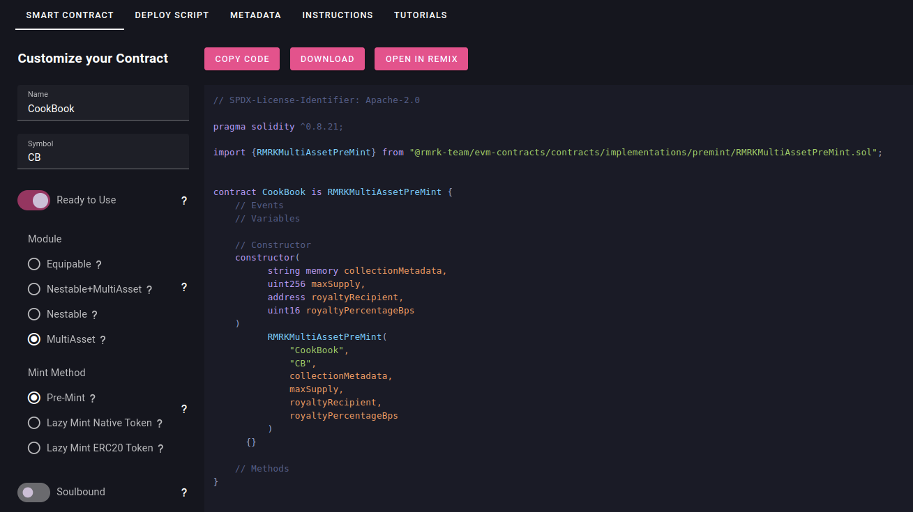 Wizard Configuration